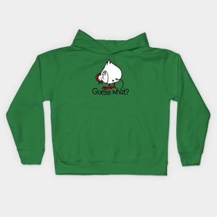 Guess what? (Chicken butt!) Kids Hoodie